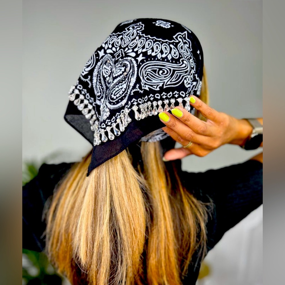 Jeweled Head Scarf